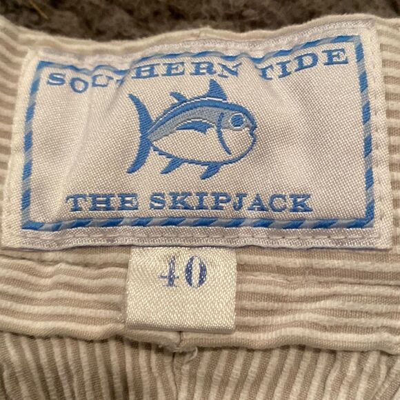 Southern Tide Stripe Shorts Size 40 - Picture 3 of 6